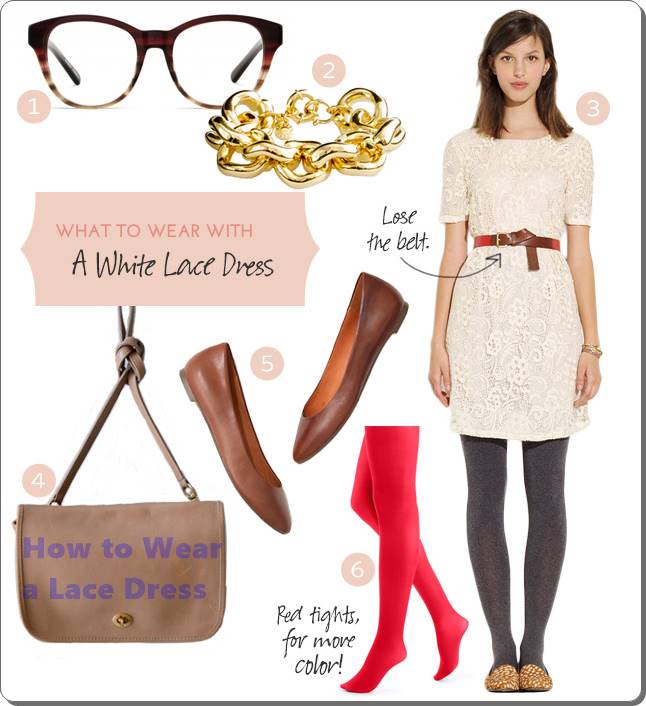 How to Wear a Lace Dress